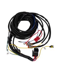 Reverse light wiring with 2 x 4-poles