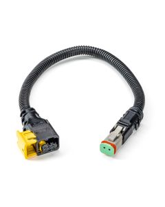 Adapter 3-pole Volvo / 2-pole DT female