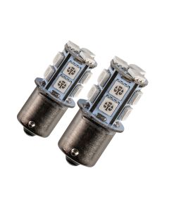 LED-bulbs 24V for BA15s, R10, R5W (red)