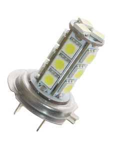 LED fog bulb, 24V, H7, 18 SMD