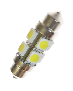 LED-Festoon, 36 mm, 12V, 8 SMD - Cool white