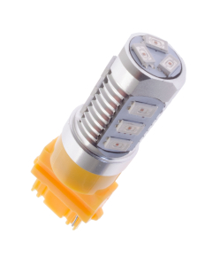 LED-bulb, 12V, 3156 / P21W, 12 Samsung-diodes - Orange