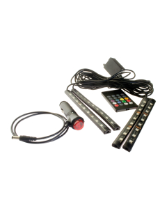 ZenseLight RGB LED-strip, Music controlled interior lighting kit - 24V