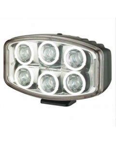 Extra light 6x10W with parking light (E-marked R112 / Emax 17.5, R7)