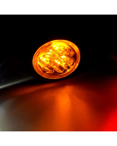 "Hide-away" LED strobe light (ECE R65) - Orange - DEMO