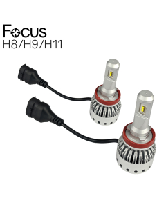 LEDSON LED headlight bulbs Xtreme Focus (H8, H9, H11)