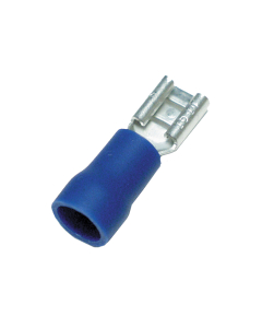 Insulated Spade terminal, Blue, 4.8x0.8mm
