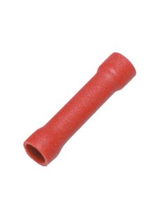 Insulated Joint socket, Red, 0.5-1.5mm², 25mm