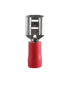 Insulated Spade connector, Red, 6.3x0.8mm
