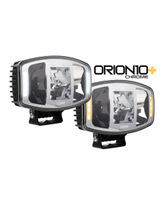 Orion10+ Chrome LED auxiliary light 100W (E-marked, Driving Beam)