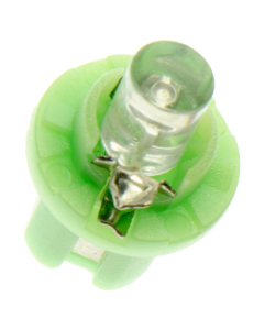 Diode bulb, B8,5d, 1 LED, 24V - Green