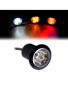 "Hide-away" LED strobe light (ECE R65)