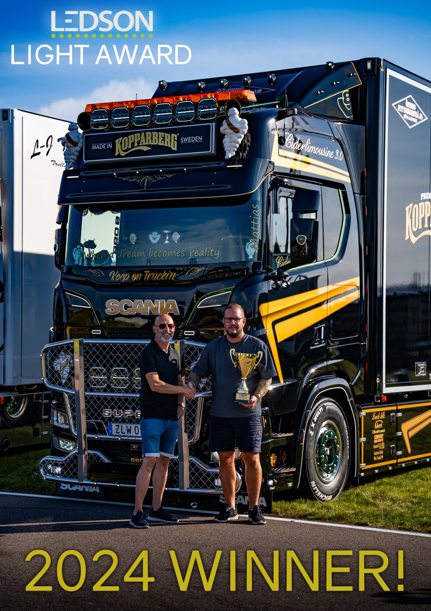 Vinnare av Ledson Light Awards 2024